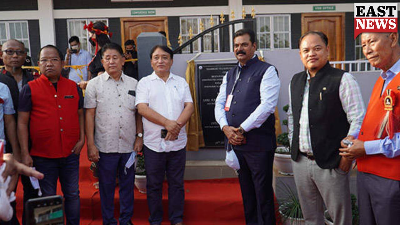 Nagaland: Union Minister Patil inaugurates Thahekhu Village Council Hall Multipurpose Building