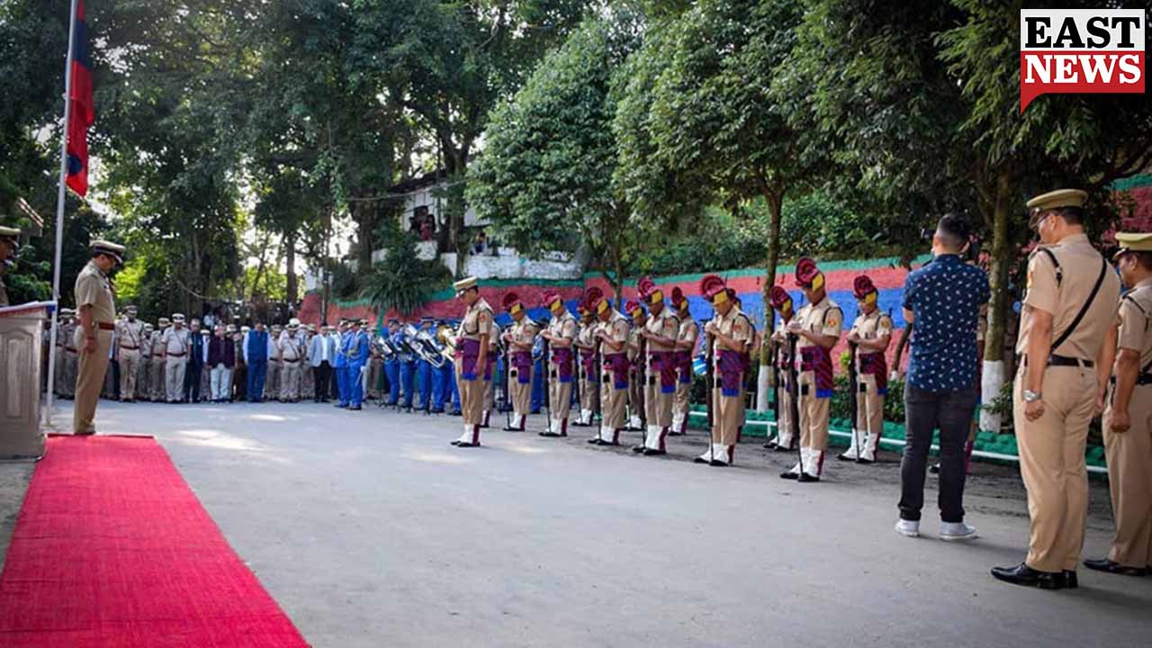 Mizoram Police organizes Commemoration Parades to pay honor to martyrs
