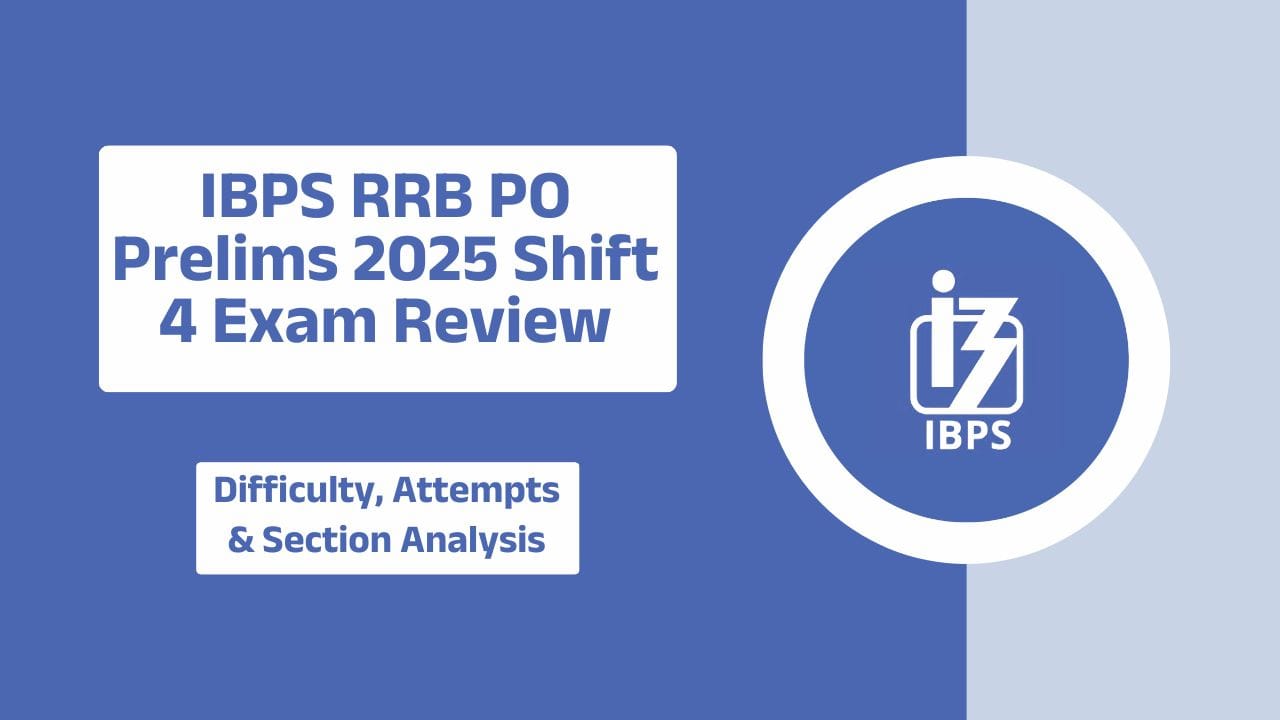 IBPS RRB PO Prelims 2025