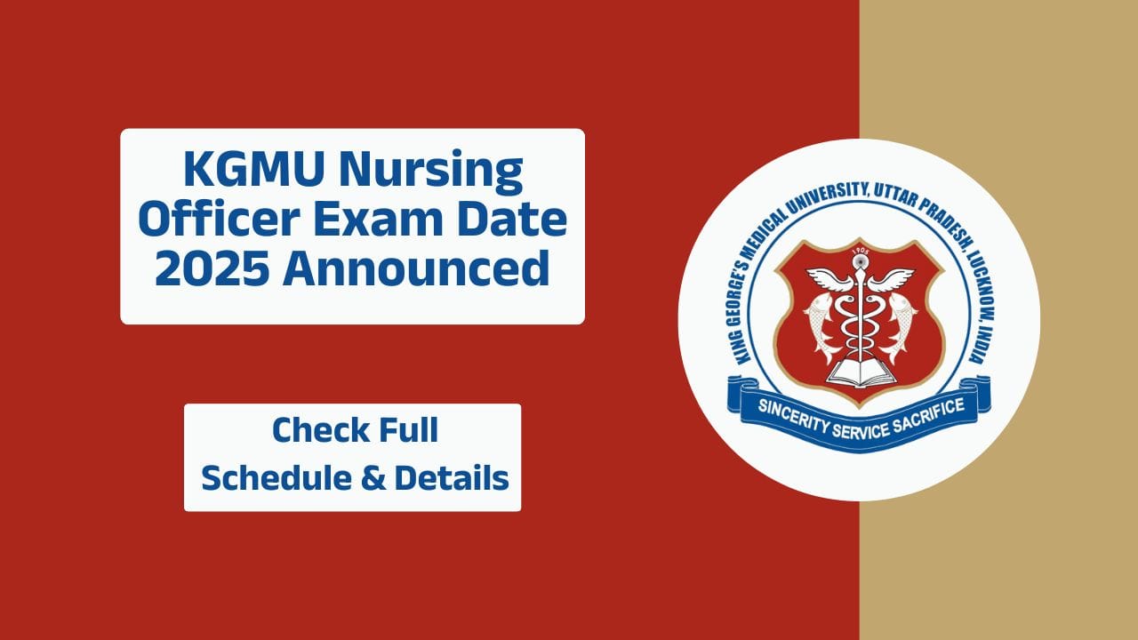 KGMU Nursing Officer