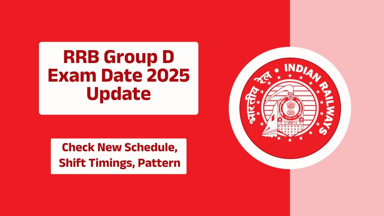 RRB Group D Exam Date 2025