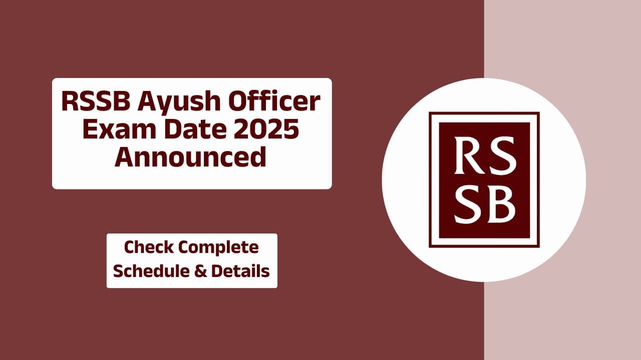RSSB Ayush Officer