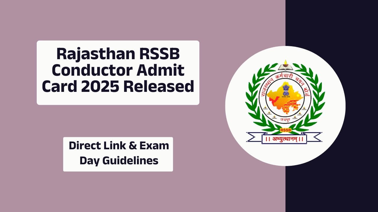 Rajasthan RSSB