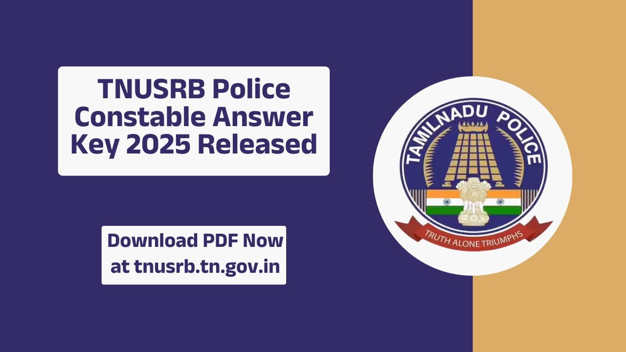 TNUSRB Police Constable