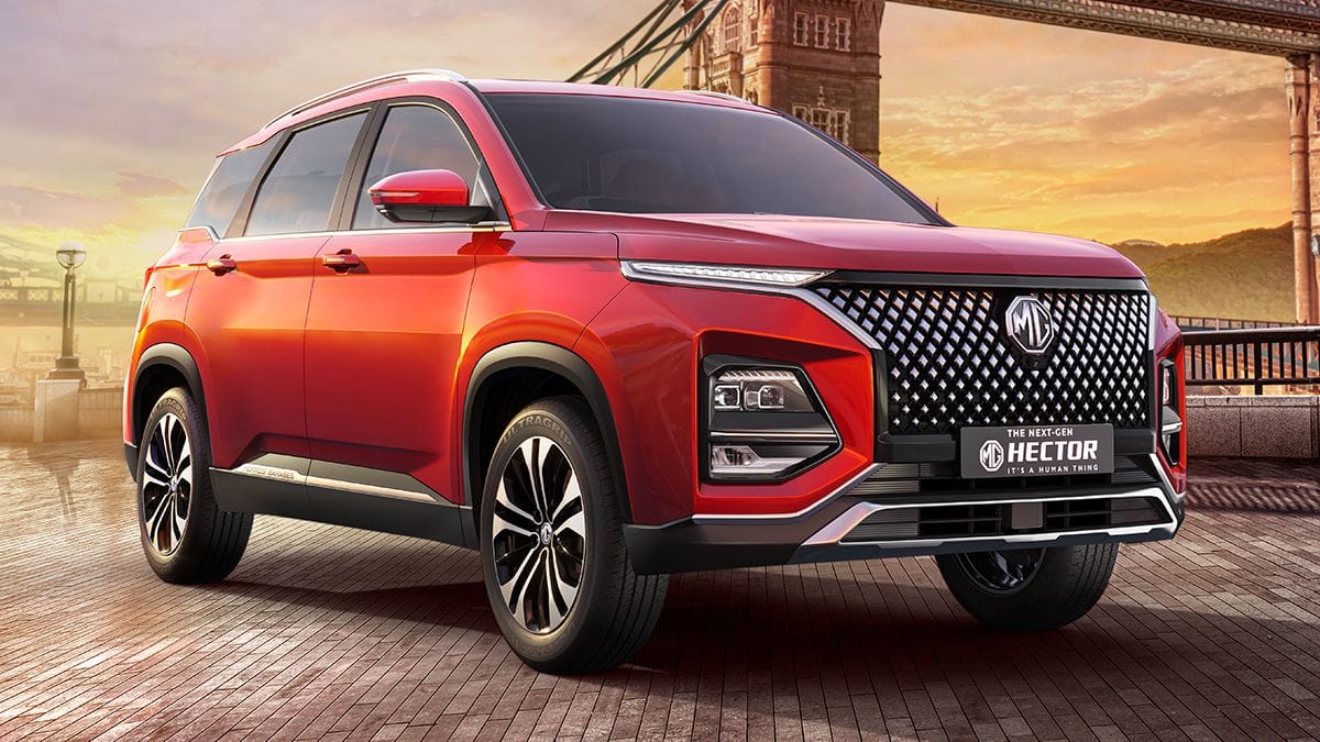 New MG Hector Facelift