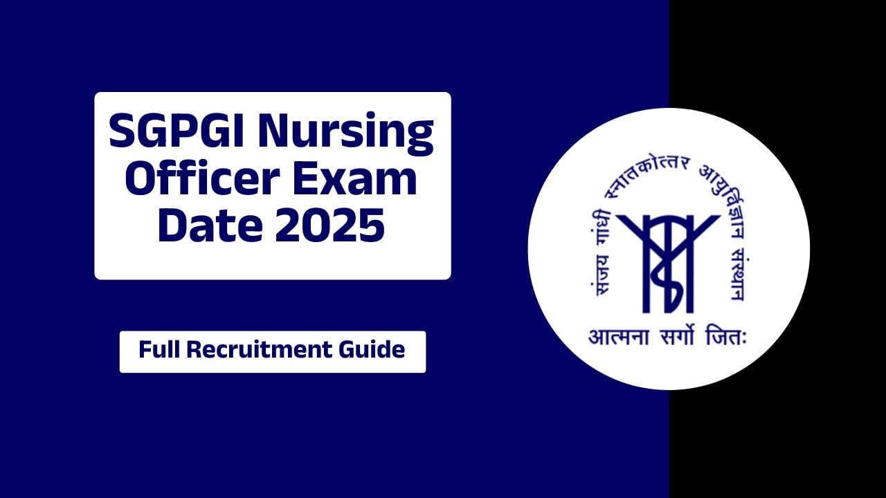 SGPGI Nursing Officer