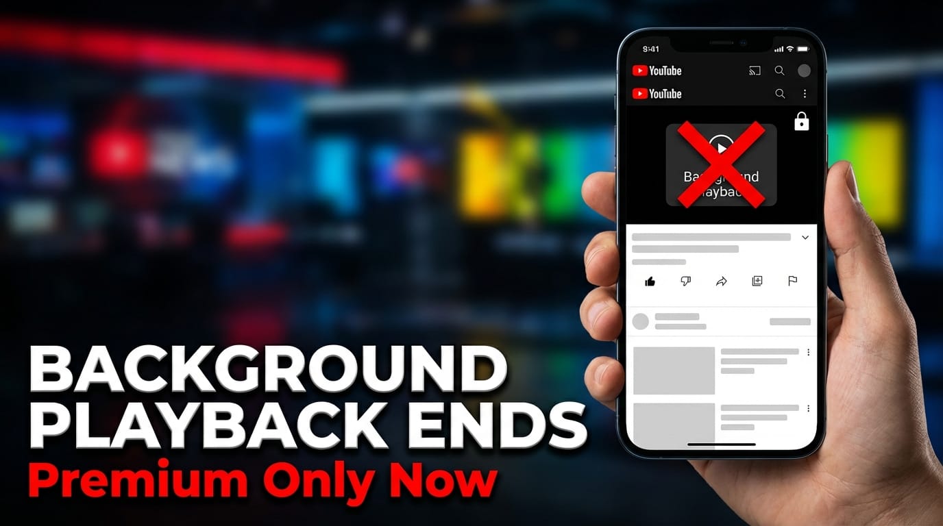 YouTube Background Playback, Youtube,