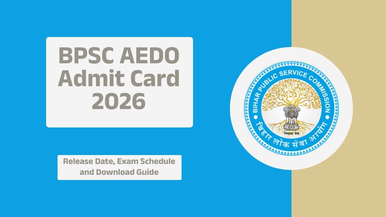 BPSC AEDO Admit Card 2026